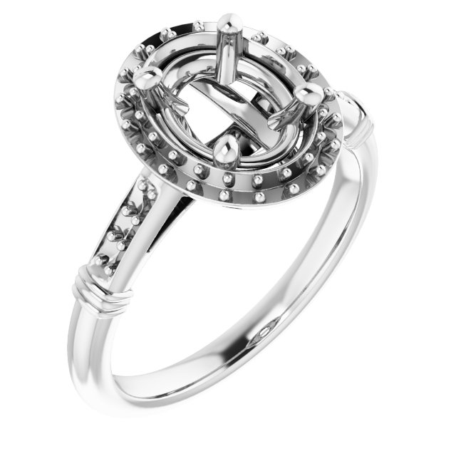 Halo-Style Ring