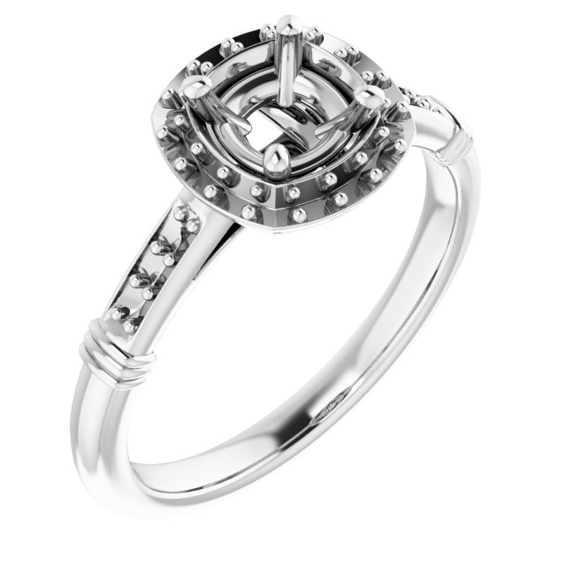 Halo-Style Ring