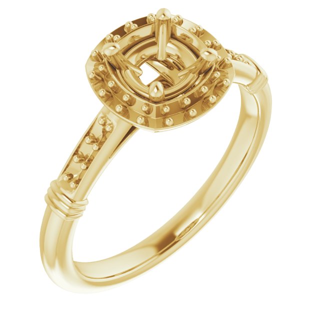 14k Yellow Gold