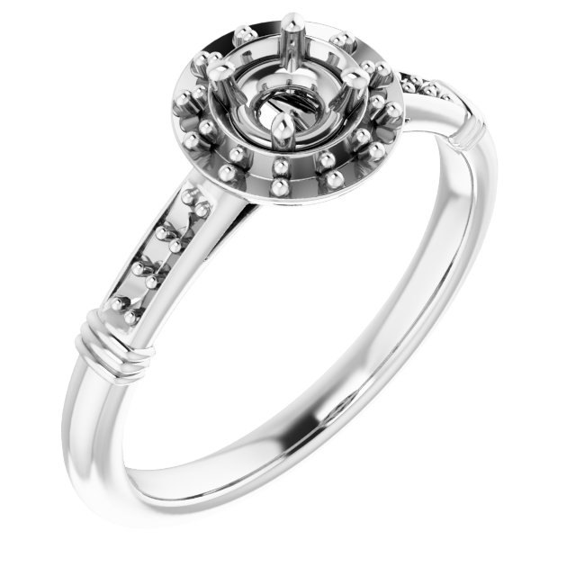 Halo-Style Ring