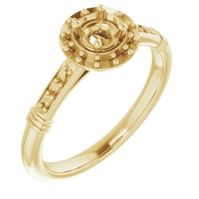 14k Yellow Gold