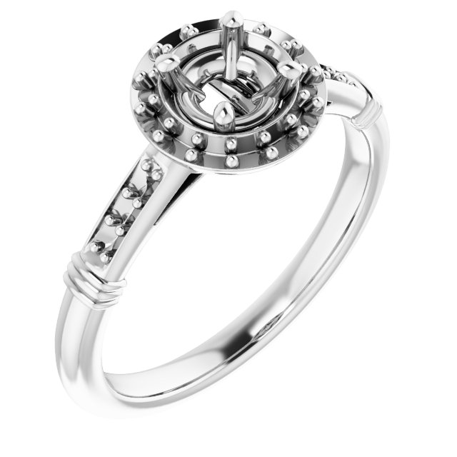 Halo-Style Ring