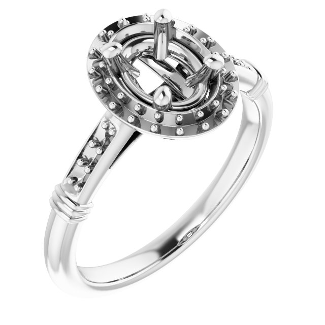Halo-Style Ring