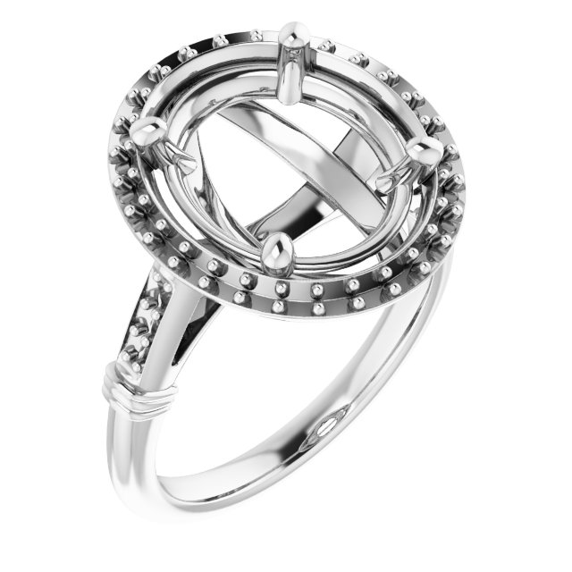 Halo-Style Ring