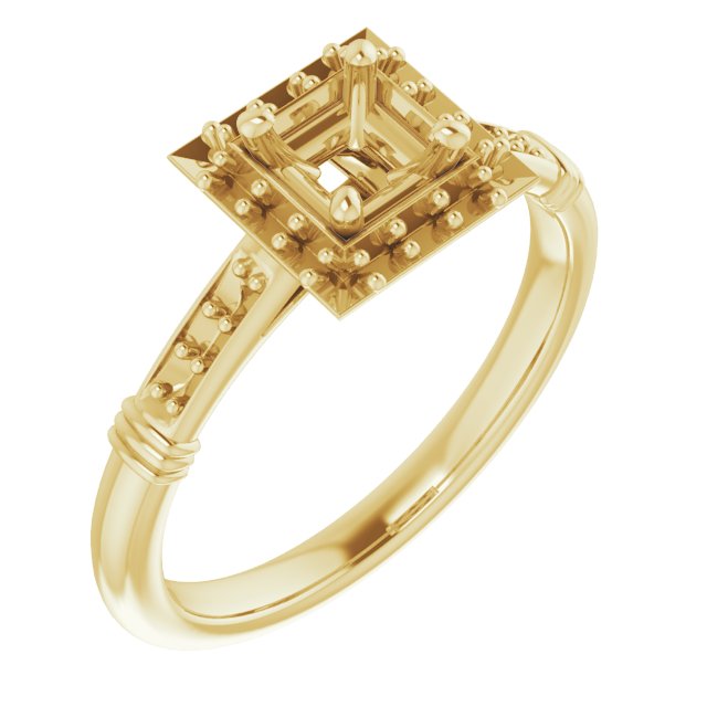 14k Yellow Gold