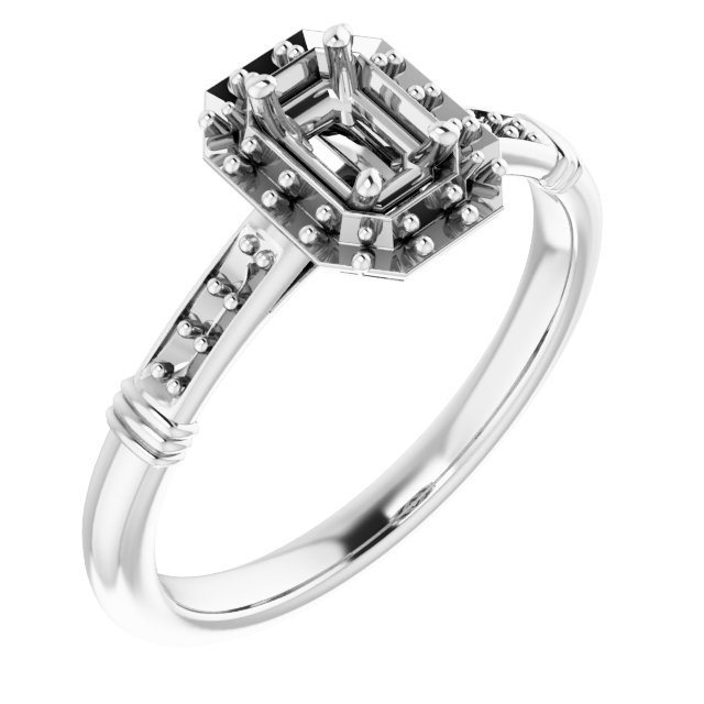 Halo-Style Ring