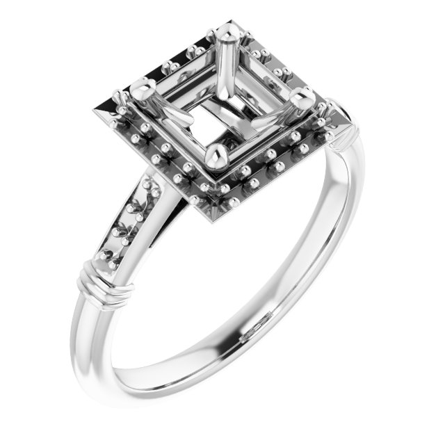 Halo-Style Ring