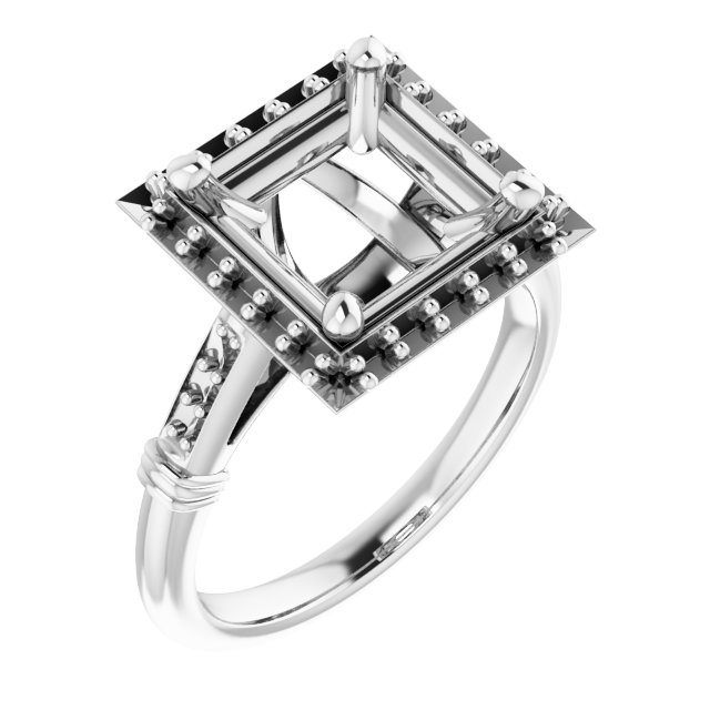 Halo-Style Ring