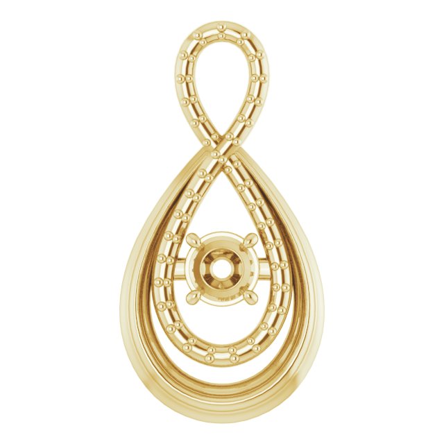 Infinity-Inspired Pendant