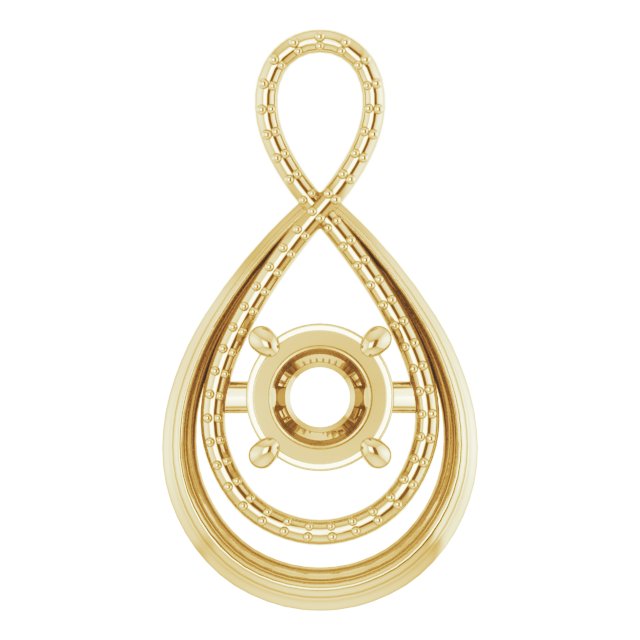 Infinity-Inspired Pendant