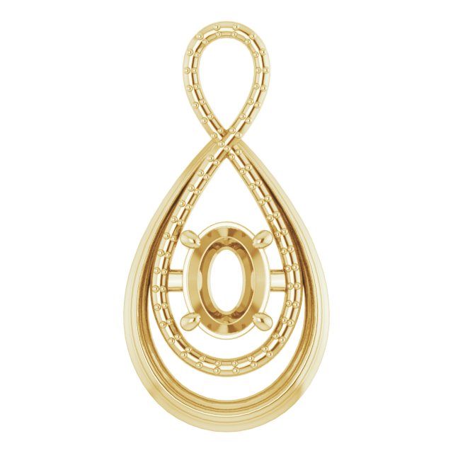 Infinity-Inspired Pendant