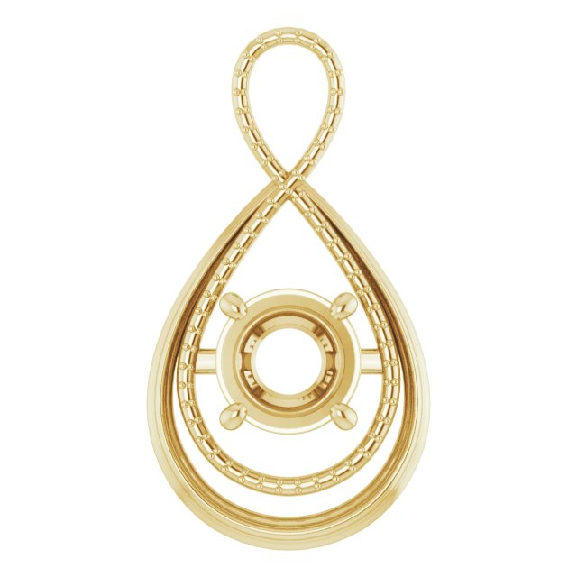 Infinity-Inspired Pendant