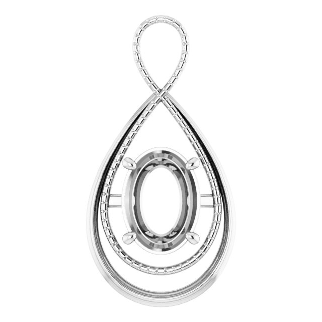 Infinity-Inspired Pendant