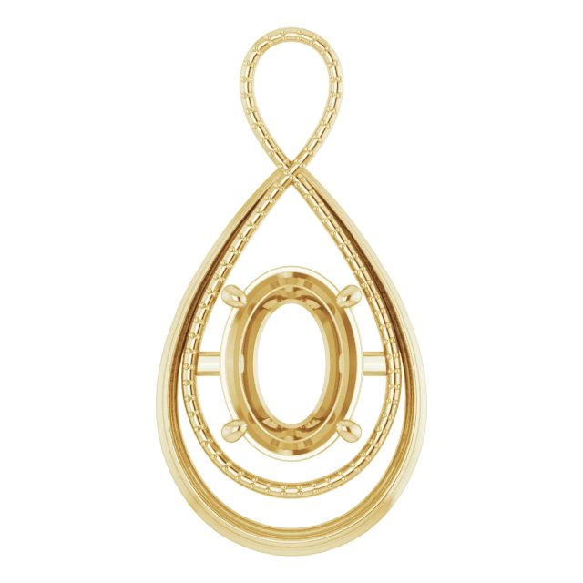 Infinity-Inspired Pendant
