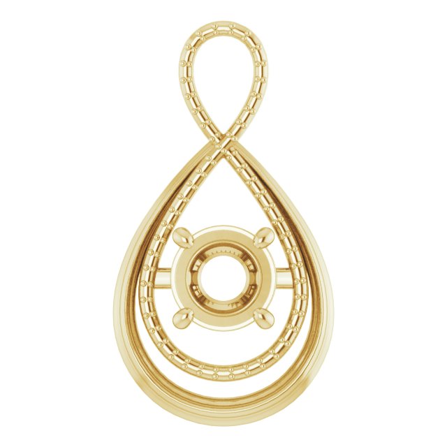 Infinity-Inspired Pendant