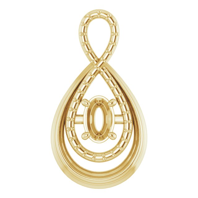 Infinity-Inspired Pendant