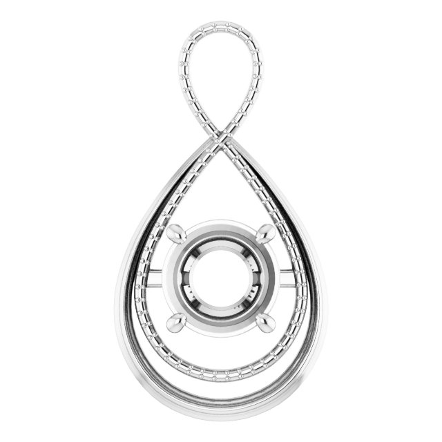 Infinity-Inspired Pendant