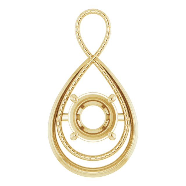 Infinity-Inspired Pendant
