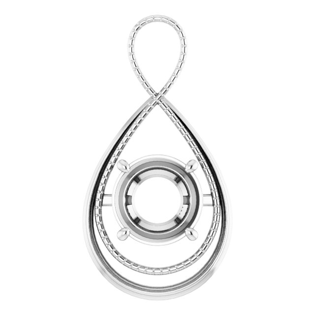 Infinity-Inspired Pendant