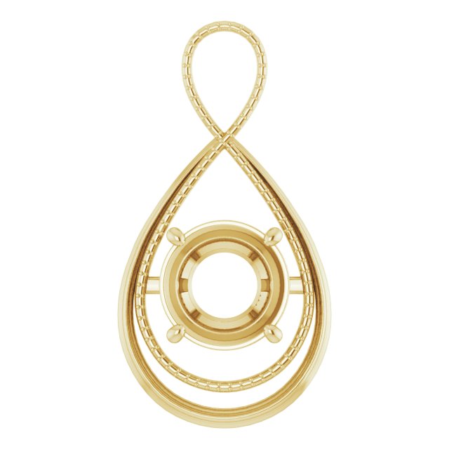 Infinity-Inspired Pendant