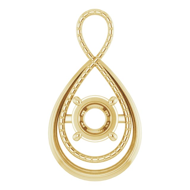 Infinity-Inspired Pendant