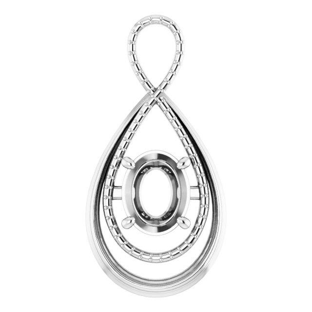 Infinity-Inspired Pendant