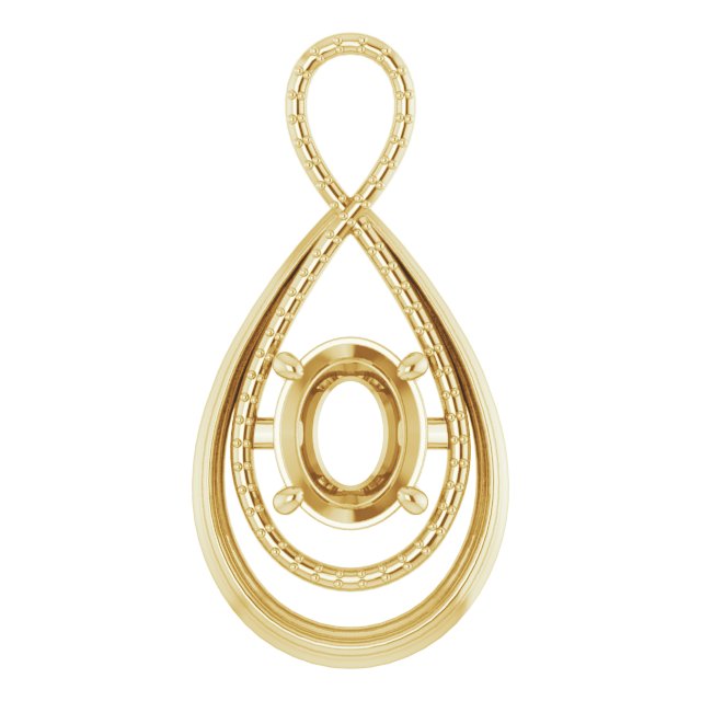 Infinity-Inspired Pendant