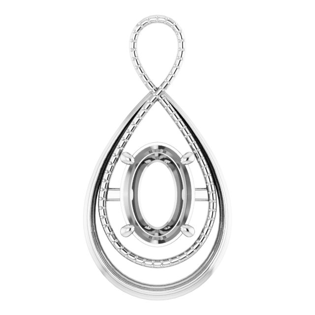 Infinity-Inspired Pendant