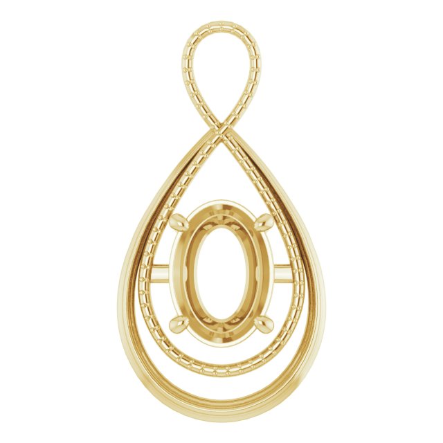Infinity-Inspired Pendant