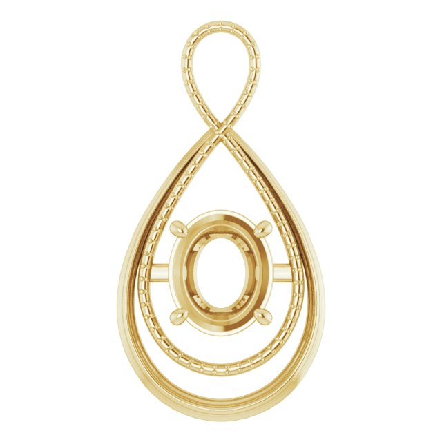 Infinity-Inspired Pendant