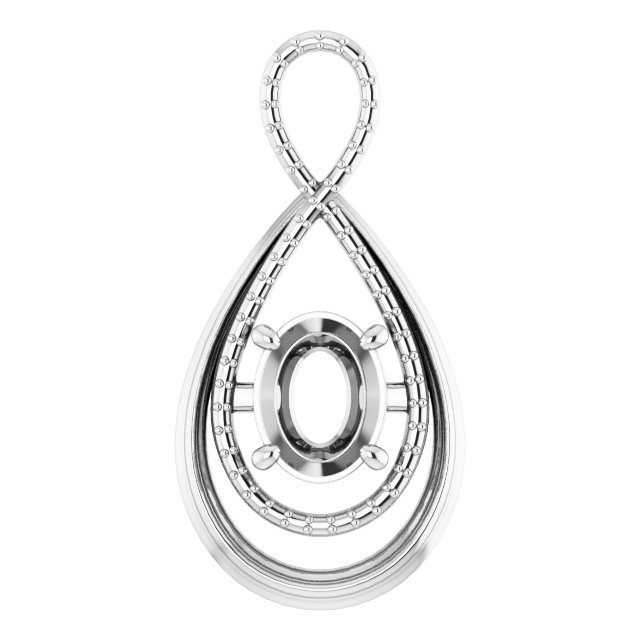 Infinity-Inspired Pendant