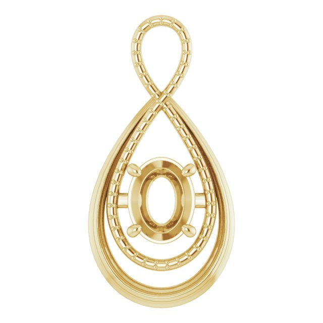 Infinity-Inspired Pendant
