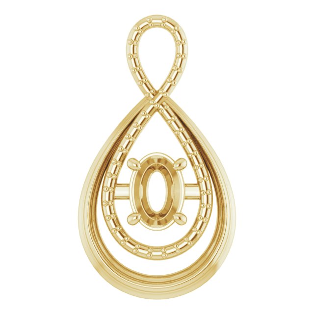 Infinity-Inspired Pendant