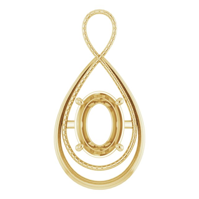 Infinity-Inspired Pendant