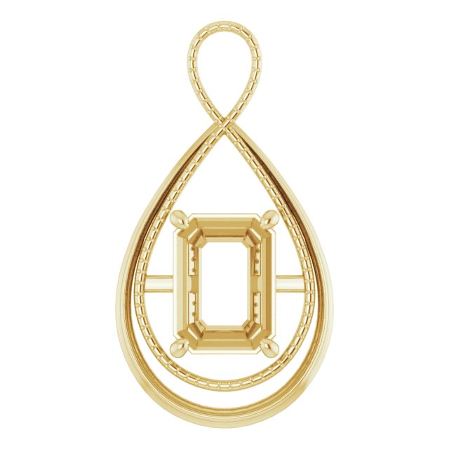 Infinity-Inspired Pendant