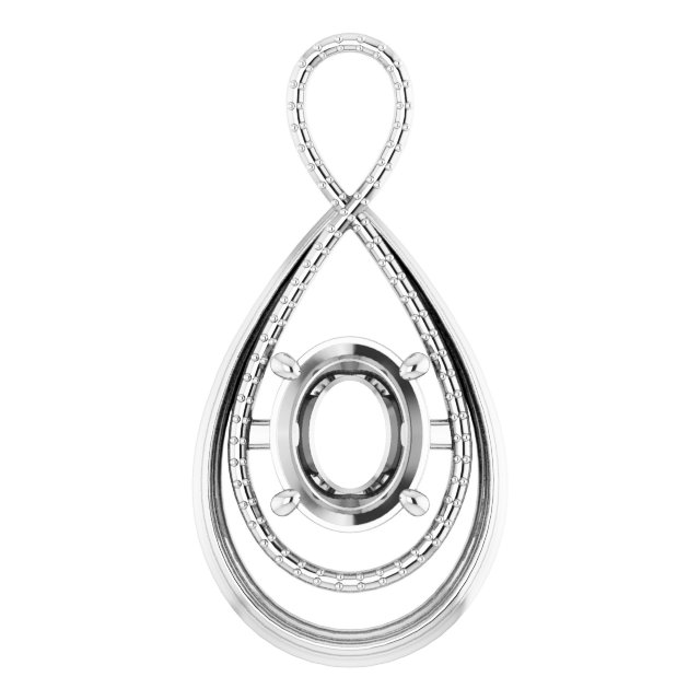 Infinity-Inspired Pendant