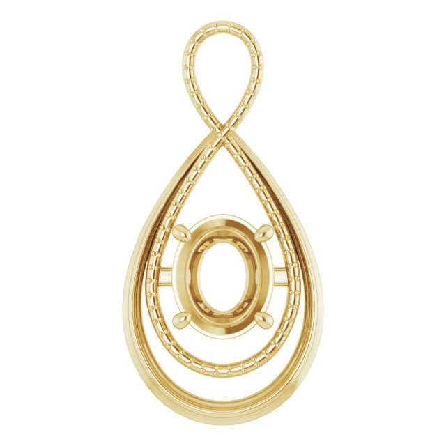 Infinity-Inspired Pendant
