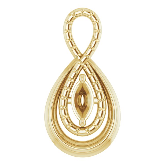 Infinity-Inspired Pendant