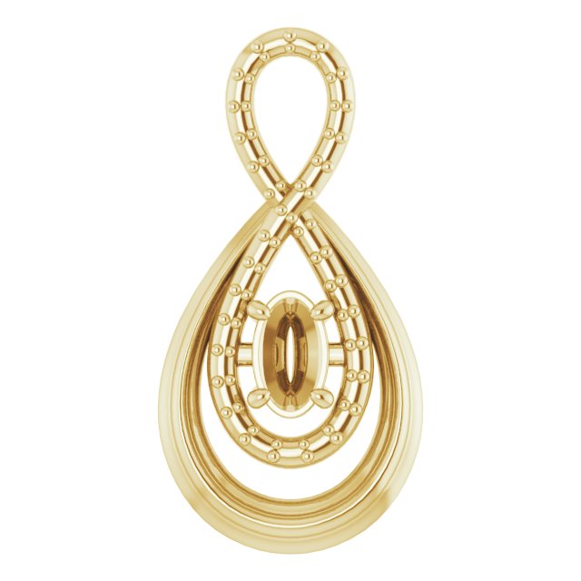 Infinity-Inspired Pendant