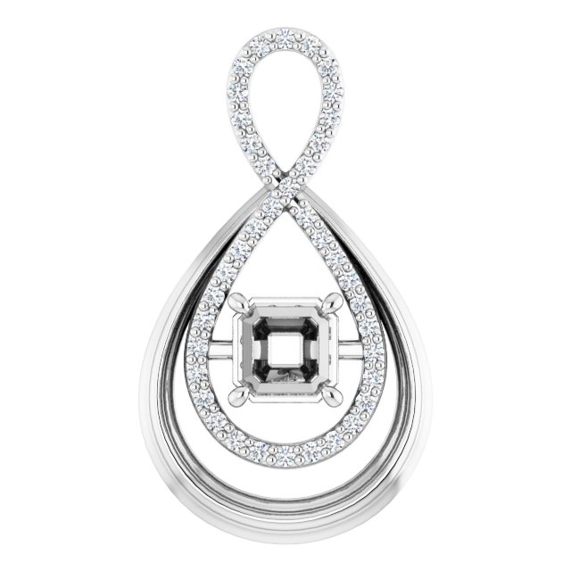 14k White Gold