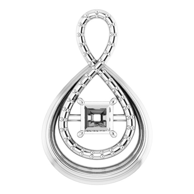 14k White Gold