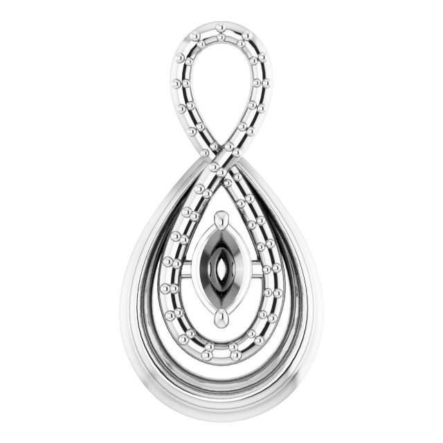 Infinity-Inspired Pendant
