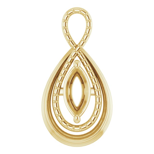 Infinity-Inspired Pendant