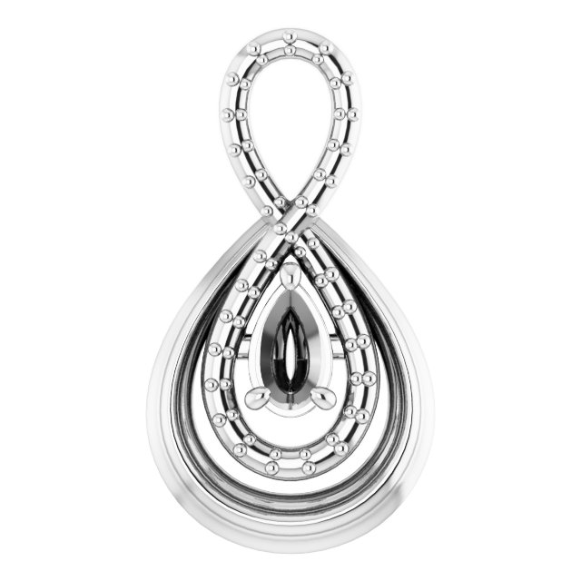 Infinity-Inspired Pendant