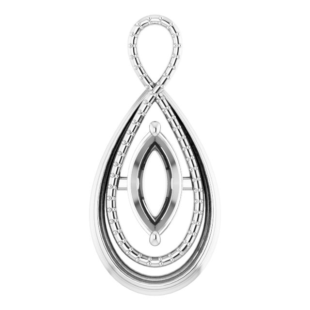 Infinity-Inspired Pendant