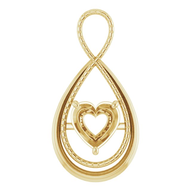 Infinity-Inspired Pendant