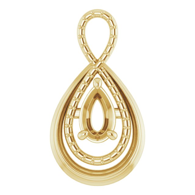 Infinity-Inspired Pendant