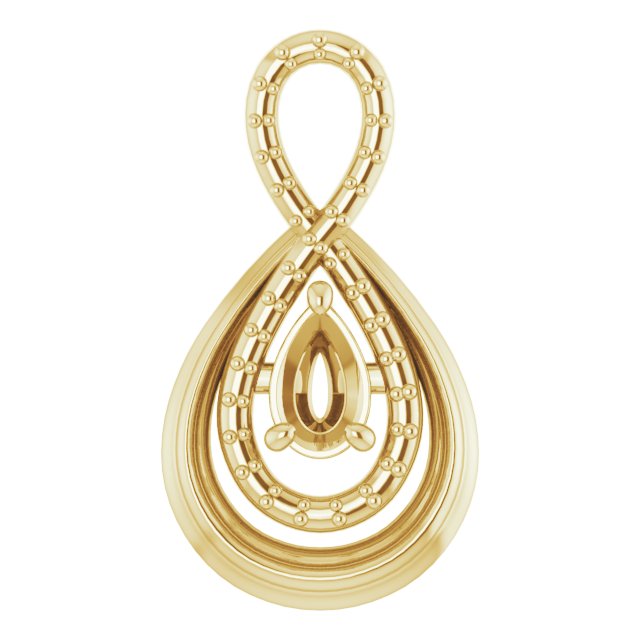 Infinity-Inspired Pendant