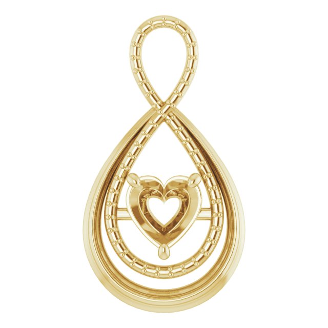 Infinity-Inspired Pendant