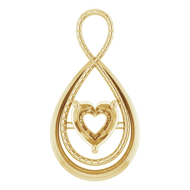 Infinity-Inspired Pendant